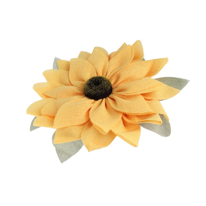 Artificial Sunflower Wreath Wall Hanging Sunflowers Ornament for Farmhouse Door