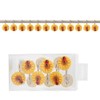 Sunflower Shower Window Curtain Hooks，Ladybug Bath Decorative Hooks Bathroom Shower