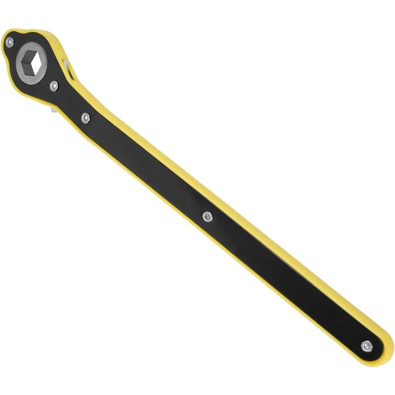 1PCS Ratchet Spanner, High Strength Saving Hex Gear Wrench Ratchet