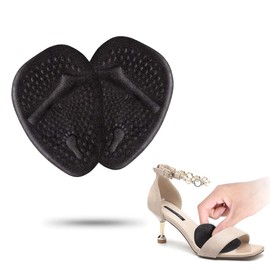 2 Foot Insole, Foot Protection Pad, Toe Cushion, One Size Fits Most, Prevents Front Slide, Anti-Slip, Metatarsal Bones, Soft Insole, Unisex, 4 Pieces