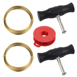 JurciCat Pack of 5 Windshield Repair Kit Car Window Removal Tool with Cutting Wire and Handles Universal Windscreen Repair Kit Windscreen Car Kit