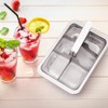 Yaocom 2 Pcs 6 Slot Stainless Steel Ice Cube Maker