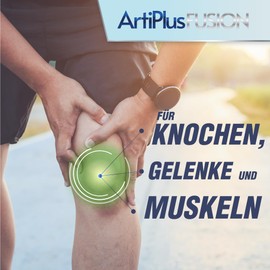 Healthy Fusion Gelenk, Muskel und Knochenbehandlung | Entzündungshemmend und schmerzlindernd | Kurkuma mit Chondroitin, Glucosamin und Bioperin | 90 Kapseln