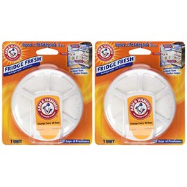Arm & Hammer Fridge Fresh Refrigerator, 1 Count (Pack of 2)