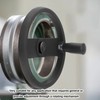 Hand Wheel 16mm Center Hole 160mm Outer Diameter with Revolving