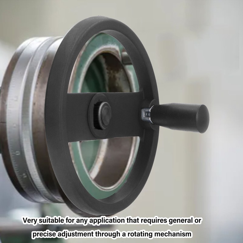Hand Wheel 16mm Center Hole 160mm Outer Diameter with Revolving