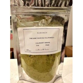 YLRanch Matcha Organic Tea Culinary Grade / Farm Fresh Packed USA Free Ship - 4 oz