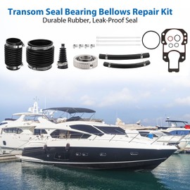MXSAG 803097T1 Bellows Kit for MerCruiser Alpha 1 Gen 1, Includes Repair/Service kits with Gimbal Bearing, U Joint, Exhaust Bellows, Replaces Sierra 18-8213 & 18-2601-1.