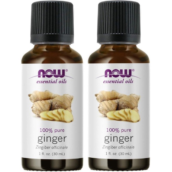 NOW Foods Ginger Oil, 1 ounce (Pack of 2)