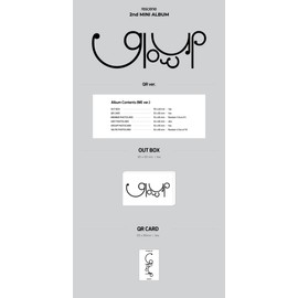 RESCENE Glow Up 2nd Mini Album QR Version with Tracking Sealed (QR Set(WE+ME))