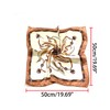 uxcell K46 Ladies Chain Novelty Prints Square Shape Wrap Kerchief