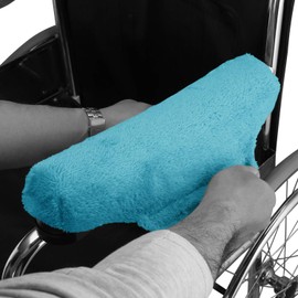 WAP9-05N - Reposabrazos para silla de ruedas, con almohadillas para orejas para brazos de silla de ruedas de 22,8 cm