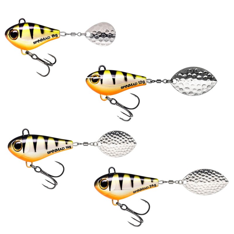 SpinMad Jigmaster Lead Head Spinner 8 g - Jig Spinner,