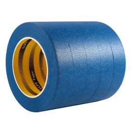 LLPT Painters Tape General Purpose Masking Tape 5 Pack 1 Inch x 55 Yards Each No Residue Clean Line for Painting Arts Crafts Labeling in School Office Home Blue (PT2505B)