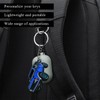 JUSTTOP Car Keychain, Bronco Key Chain Metal Key Fob, Cool