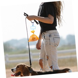 Sosoport 2sets Poop Bag Holder Pet for Clip Dogs with Doggie The Holders Puppy Trash Training Waste Bag Carrier Cover Pouches Dog Poop Bag Dog Walking Accessories Dog Waste Bag Clamps 5pcs*2