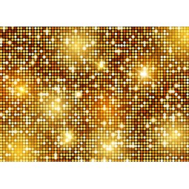 Alltten 7x5ft Gold Photo Backdrop Gold Backdrop for Party Vinyl Glitter Photo Backdrop Birthday Decorations Banner F148