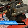 Figpade Car Brake Master Cylinder Bleeder Kit,Practical Brake Bleeder Kit