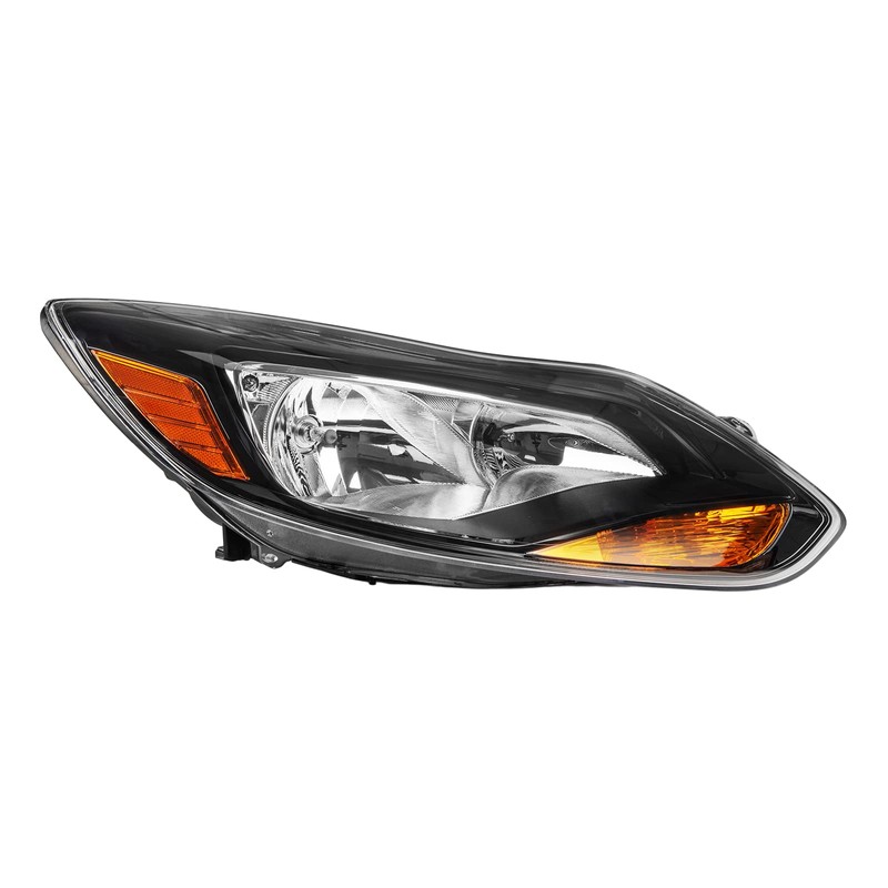 PHILTOP Headlight Assembly Pair for 2012-2014 Ford Focus, Driver and