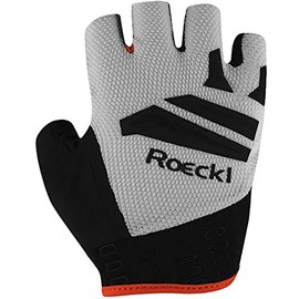 Roeckl Iseler Cycling Gloves Short Grey/Black 2023: Size: 8