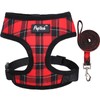 PUPTECK Dog Harness and Leash Set for Small Medium Dogs