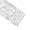 4X Essential EKG Ruler Pocketcard in English