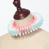 BPURB Renaissance Elizabethan Ruff Collar Clown Collar Gradient Cosplay Props,