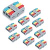 Innfeeltech 10 Pcs Connecting Ternimal, 3 In 3 Out Connection