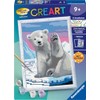 Ravensburger CreArt 28985 - Hello Little Polar Bear - Painting