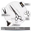 CIICII Hair Cutting Scissors Shears Kit, Professional Hairdressing Scissors S...