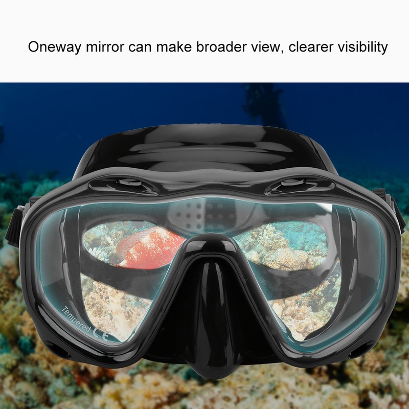 Adult Diving Goggles Face Shield Glasses Silicone Eye Protector Snorkeling