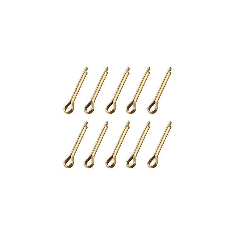 sourcing map Split Cotter Pin - 3mm x 20mm (1/8