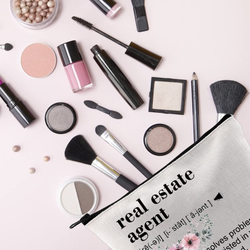 TSOTMO Real Estate Agent Gift Funny Closing Gift Zipper Pouch