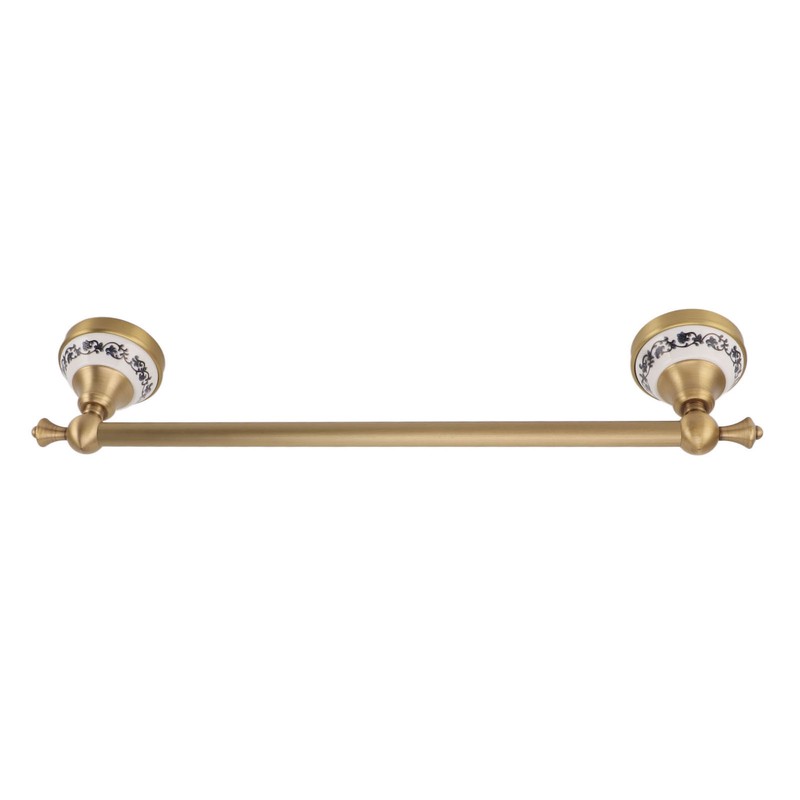 40.5cm Bathroom Towel Bar Copper Bath Towel Rack Single Towel