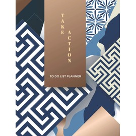 Take Action to Do List Premium Planner: Modern Japanese Style Notebook Planner - Daily Weekly and Monthly