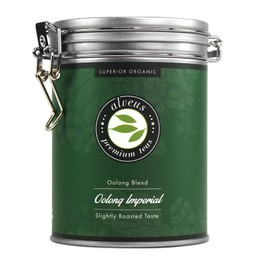 "Oolong Imperial Organic" China Oolong Tea Loose Unflavoured Natural Ingredients Tin 150 g by alveus