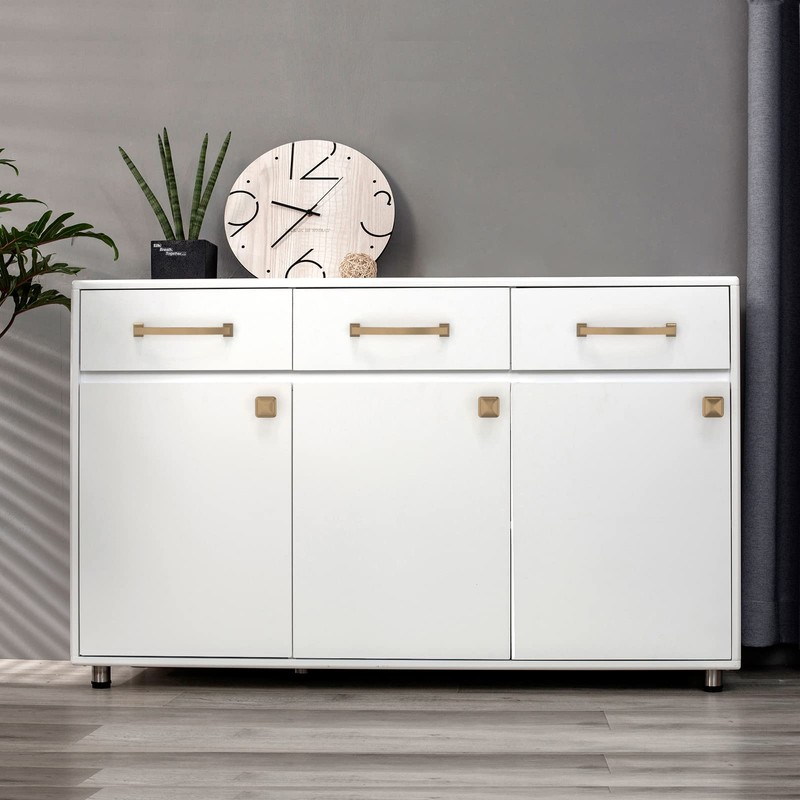 Coinkoly 10 Pack Champagne Bronze Cabinet Pulls 5 Inch(128mm) Hole