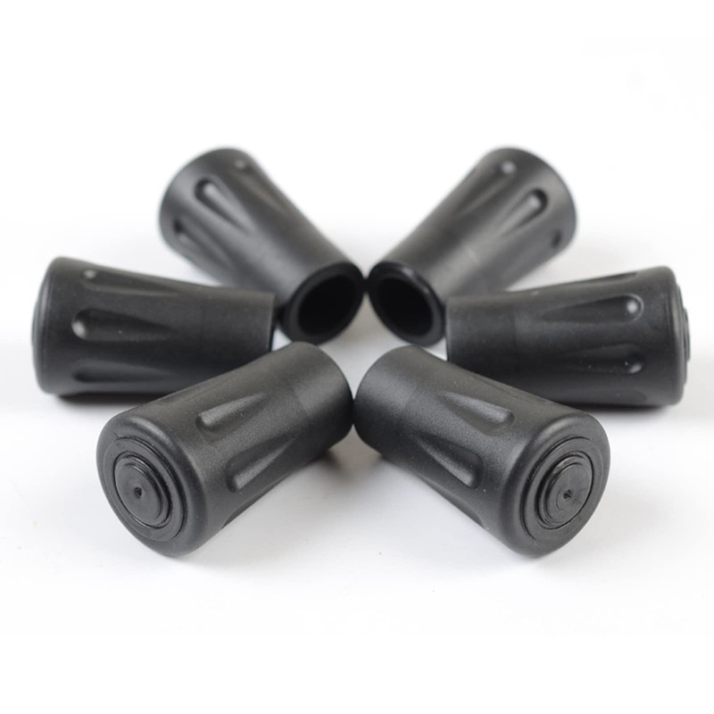 Trekking Pole, Rubber Cap, Set of 6, Mountain Climbing Stock