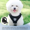 PLATEYTR Adjustable Reflective Dog Harness Set with Lead, Dog Harness