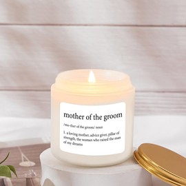Mother of The Groom Gifts Candle - Wedding Gift for Mother of The Groom Mother-in-Law Mother of The Groom Gifts from Bride Lavender Scented Candle 4oz