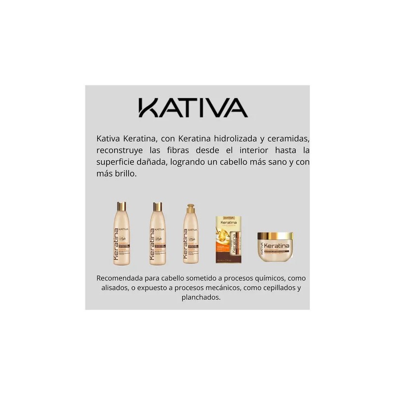 Kativa Tratamiento Capilar Intensivo Con Keratina 300ml