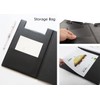 GALEBOVA Imitation Leather A4 Foldable Clipboard Business Thicken PU File