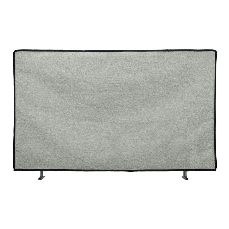 kwmobile TV Cover - 32" Linen Dust Protector - Light