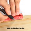 Woodworking Edge Ruler Set Corner Rulers Precision Edge Measuring Ruler