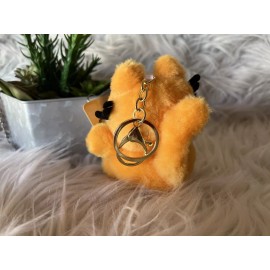 Unbranded Garfield Plush Keychain Heart Eyes 10 cm New