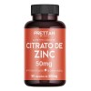 Suplemento Citrato Zinc Prettan Vegano Caps 500mg Sabor
