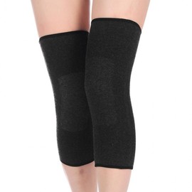 2-Piece Set (M-Black) Knee Sleeve Warmth & Compression Support Band Sleeve