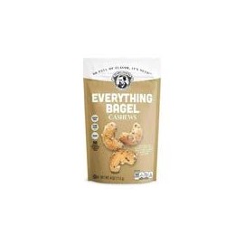 Pear's Snacks Everything Bagel Cashews, 4 OZ