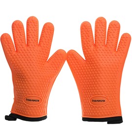 Gloves - Orange Flame