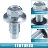A ABSOPRO Jaguar XF 2013 2014 2015 2017 Oil Drain